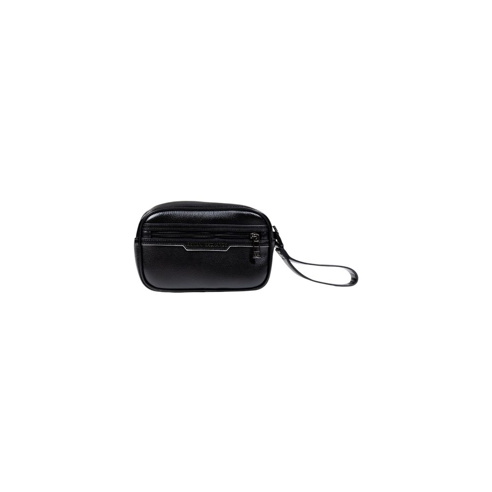 Armani Exchange Black Polyester Clutch Bag | Regal Royce
