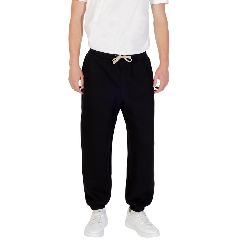 Armani Exchange Black Cotton Joggers (Workout Pants) | Regal Royce