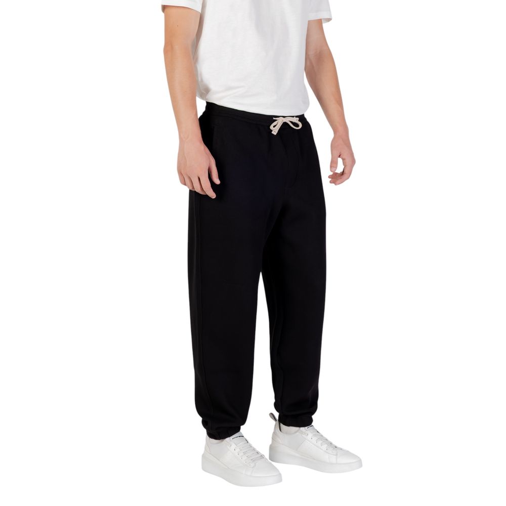 Armani Exchange Black Cotton Joggers (Workout Pants) | Regal Royce