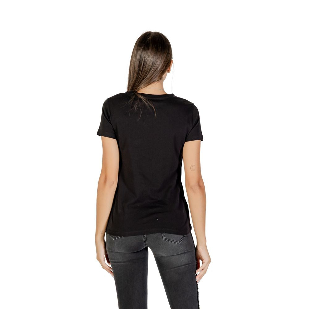 Armani Exchange Black Cotton T-Shirt | Regal Royce