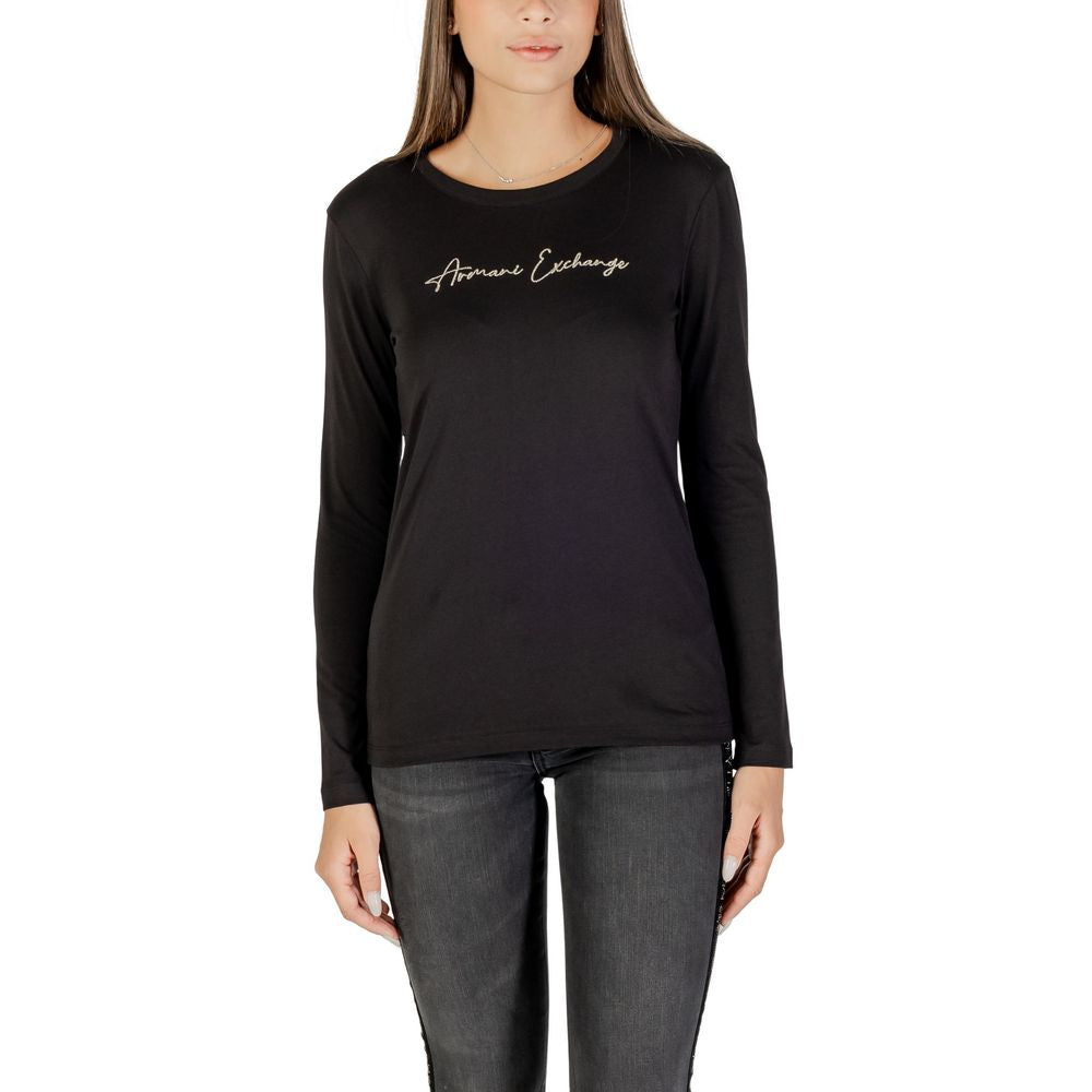 Armani Exchange Bicolor Cotton Long Sleeve T-Shirt | Regal Royce