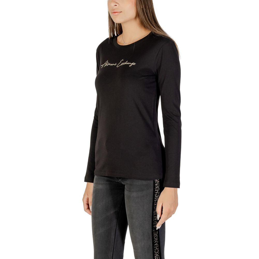 Armani Exchange Bicolor Cotton Long Sleeve T-Shirt | Regal Royce