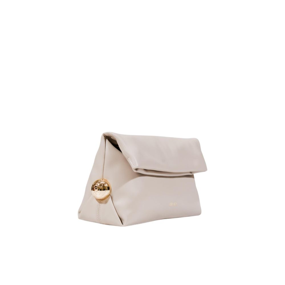 Liu Jo Beige Polyethylene Clutch Bag | Regal Royce
