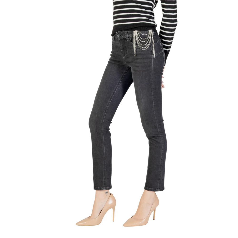 Liu Jo Black Cotton Skinny Jeans | Regal Royce