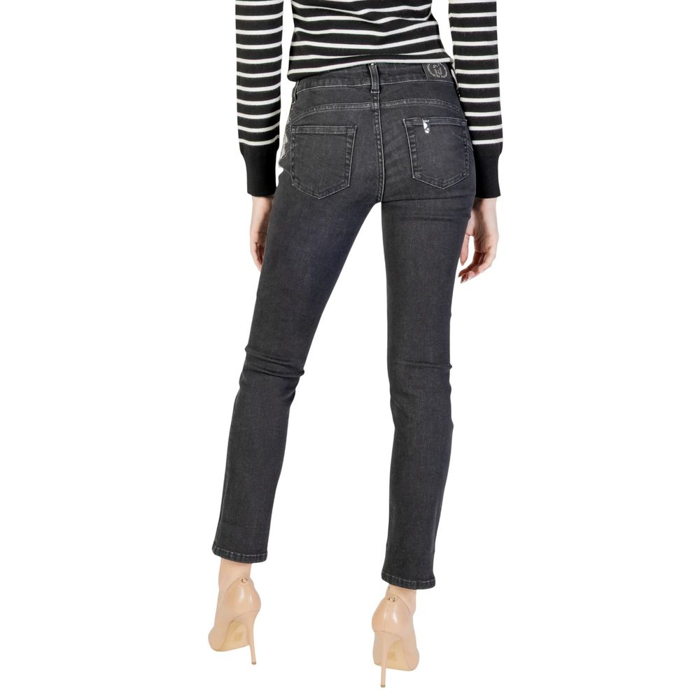 Liu Jo Black Cotton Skinny Jeans | Regal Royce