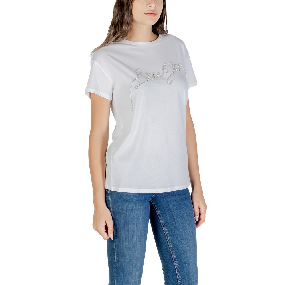 Liu Jo White Cotton T-Shirt | Regal Royce