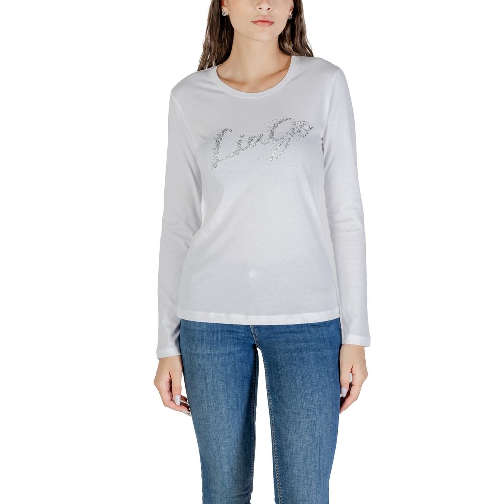 Liu Jo Bicolor Cotton Long Sleeve T-Shirt | Regal Royce