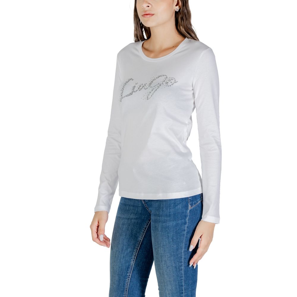 Liu Jo Bicolor Cotton Long Sleeve T-Shirt | Regal Royce
