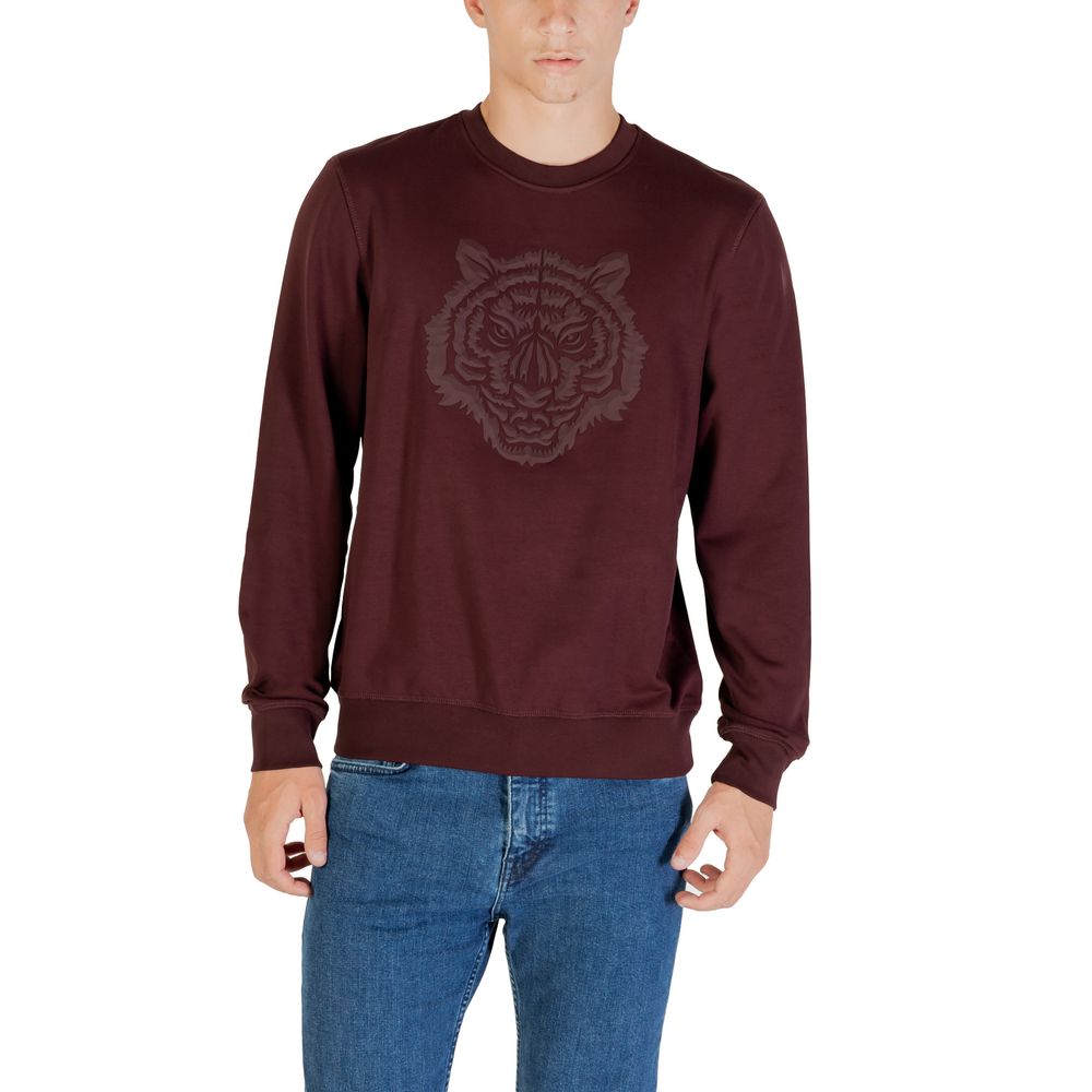 Antony Morato Bordeaux Cotton Sweatshirt | Regal Royce