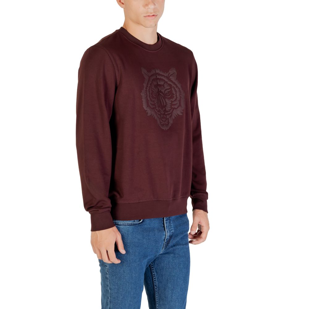 Antony Morato Bordeaux Cotton Sweatshirt | Regal Royce