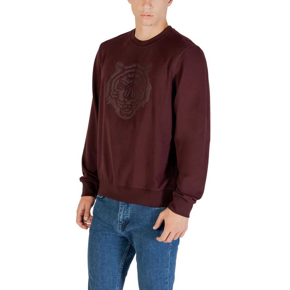 Antony Morato Bordeaux Cotton Sweatshirt | Regal Royce
