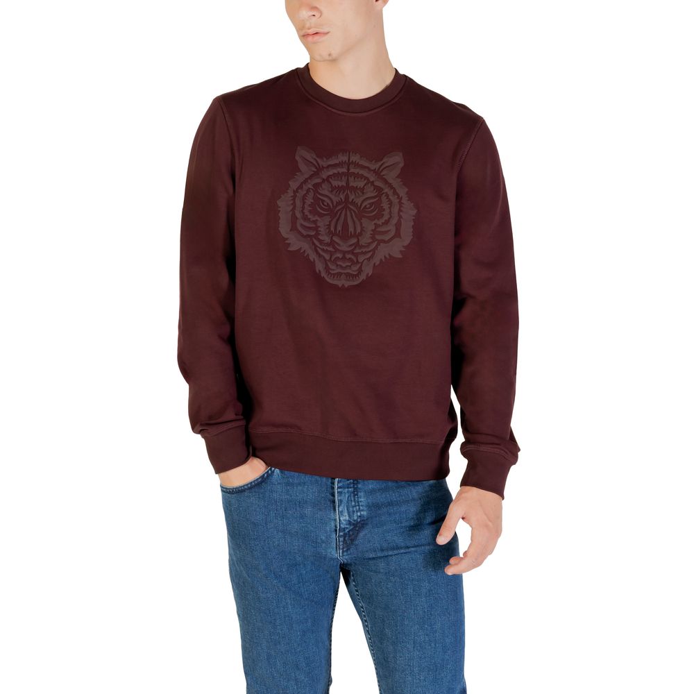 Antony Morato Bordeaux Cotton Sweatshirt | Regal Royce