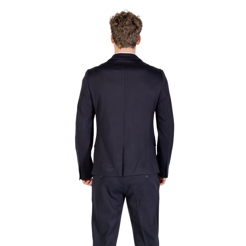 Antony Morato Blue Viscose Blazer | Regal Royce