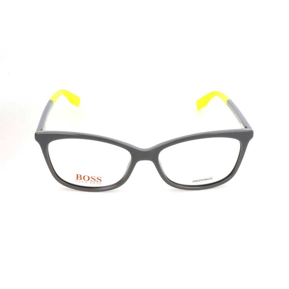 Hugo Boss Gray Injected Glasses (Frames) | Regal Royce