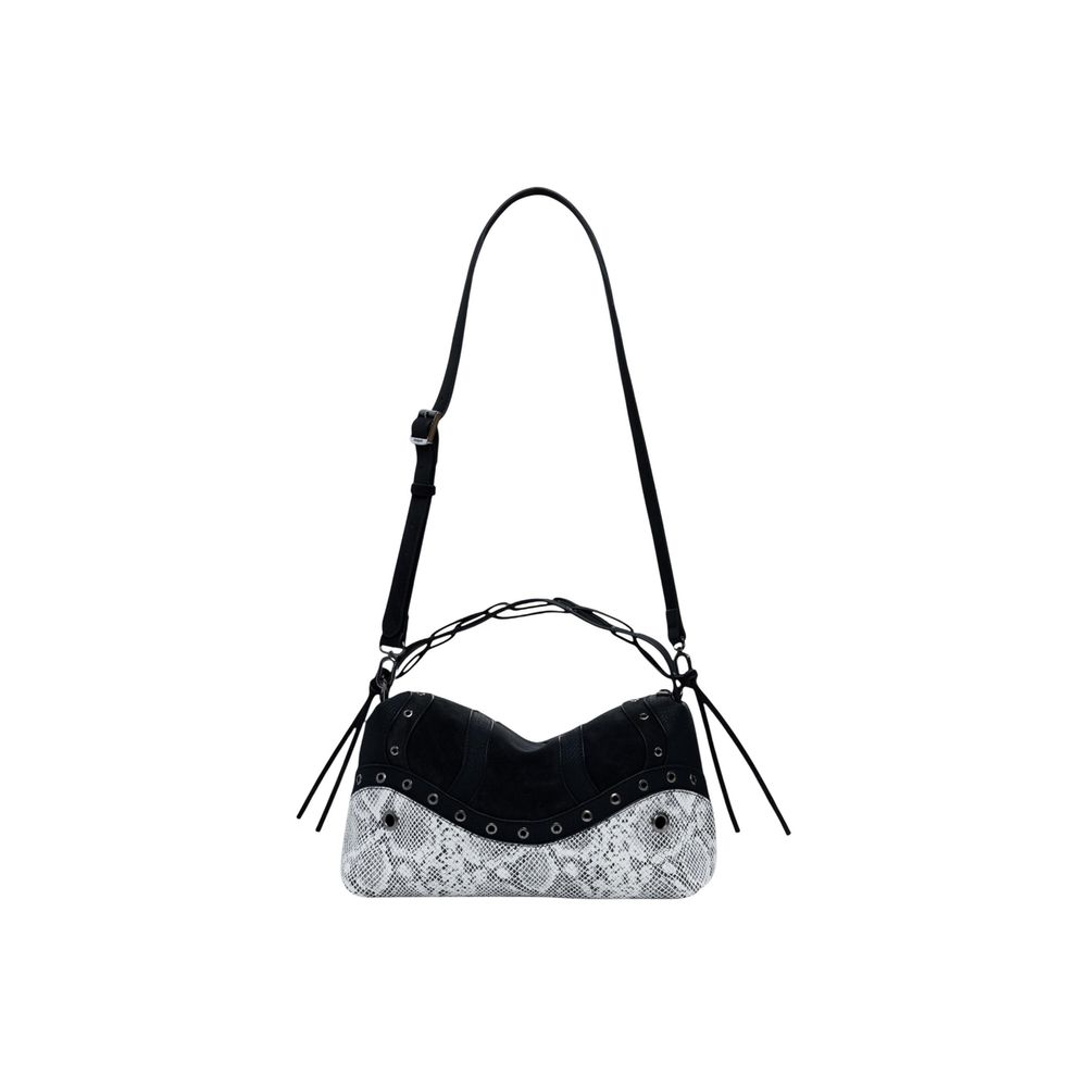 Desigual Black Polyethylene Handbag | Regal Royce