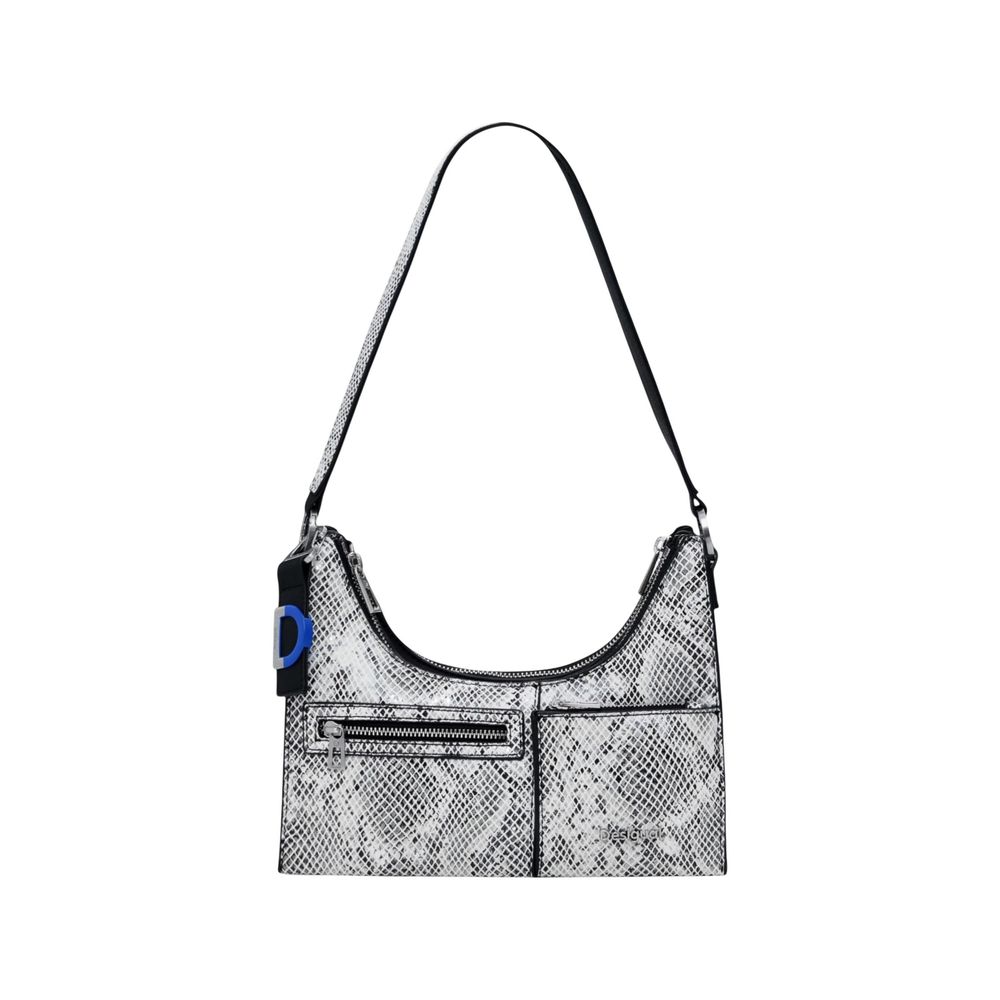Desigual Black Polyethylene Handbag | Regal Royce