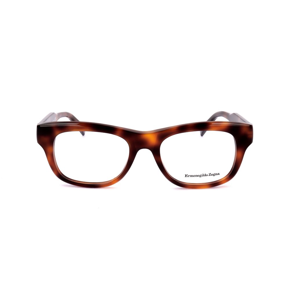 Ermenegildo Zegna Brown Resin Glasses (Frames) | Regal Royce