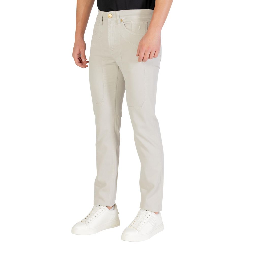 Jeckerson Gray Cotton Skinny Jeans | Regal Royce