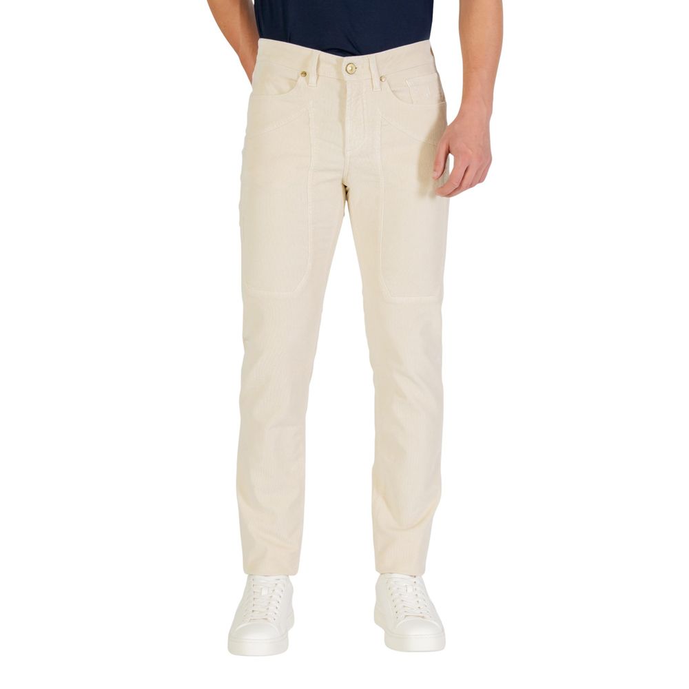 Jeckerson Cream Cotton Skinny Jeans | Regal Royce