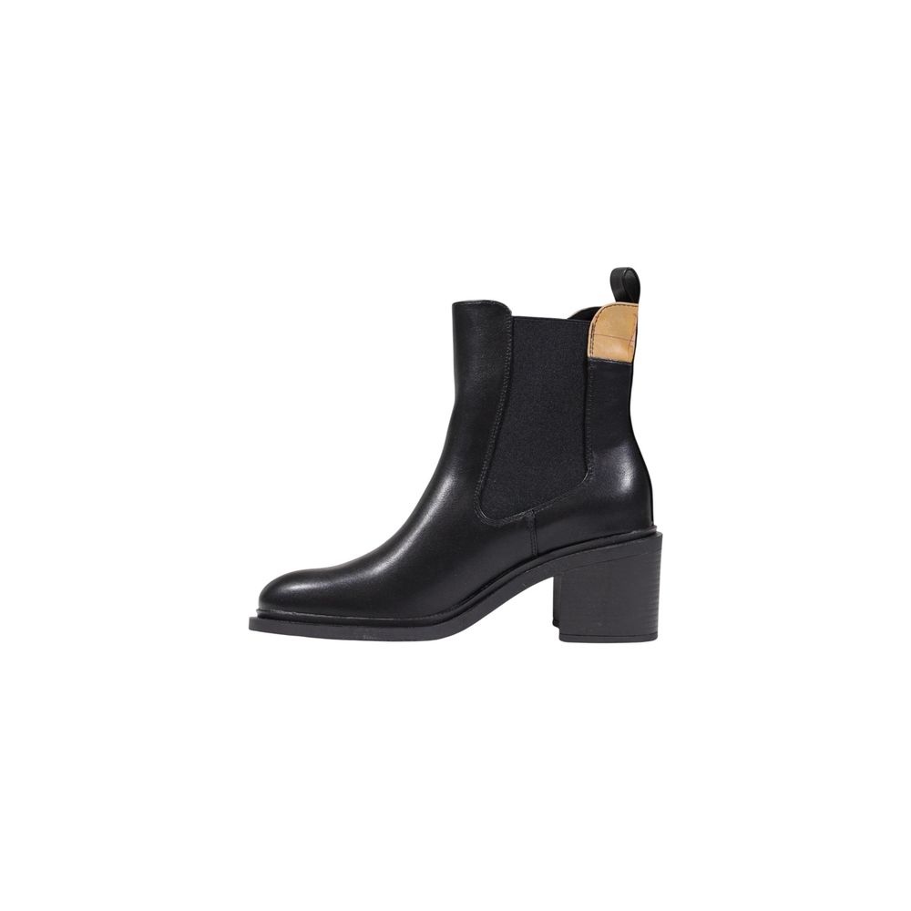 Alviero Martini Prima Classe Black Polyethylene Ankle Boots | Regal Royce