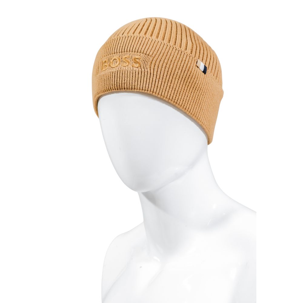 Hugo Boss Beige Cotton Cap (Baseball Hat) | Regal Royce