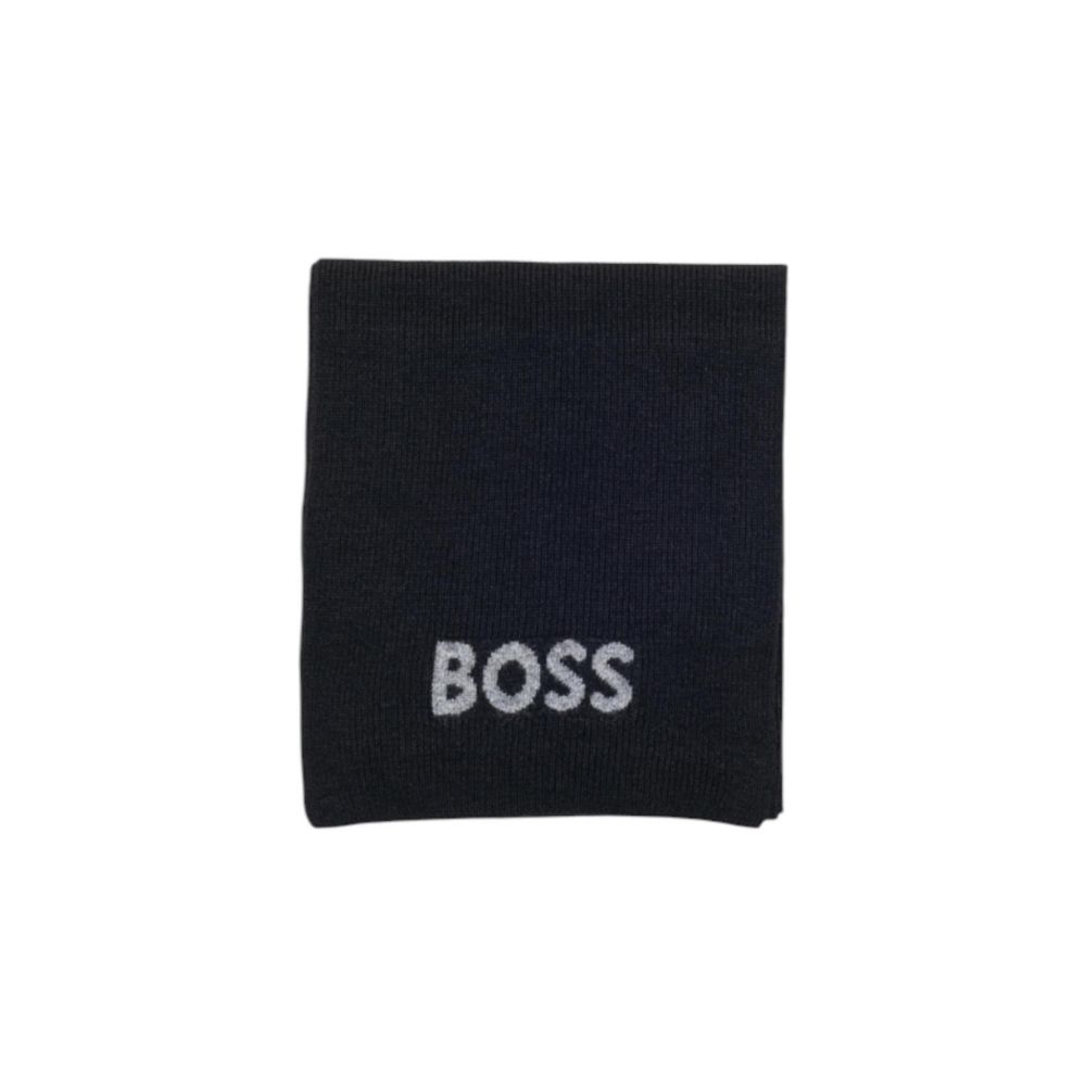 Hugo Boss Black Polyacrylic Scarf | Regal Royce