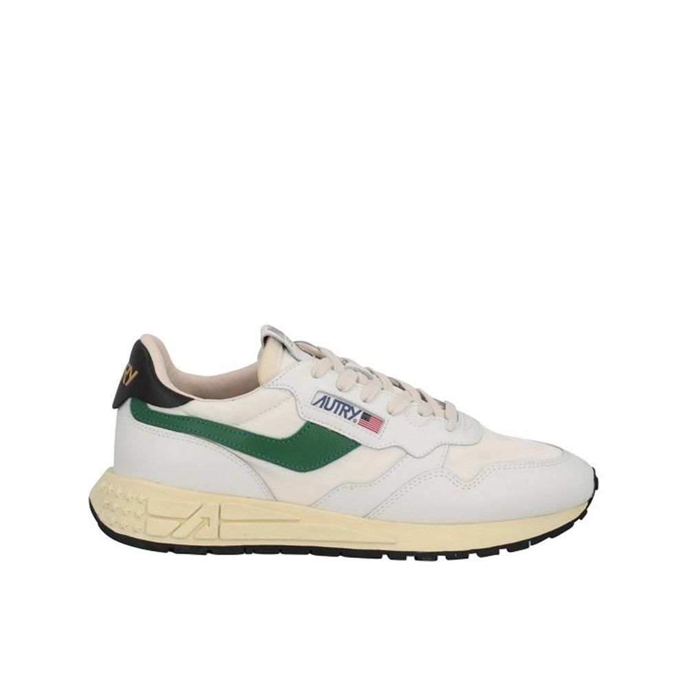 Autry White Leather Low Top Sneakers | Regal Royce