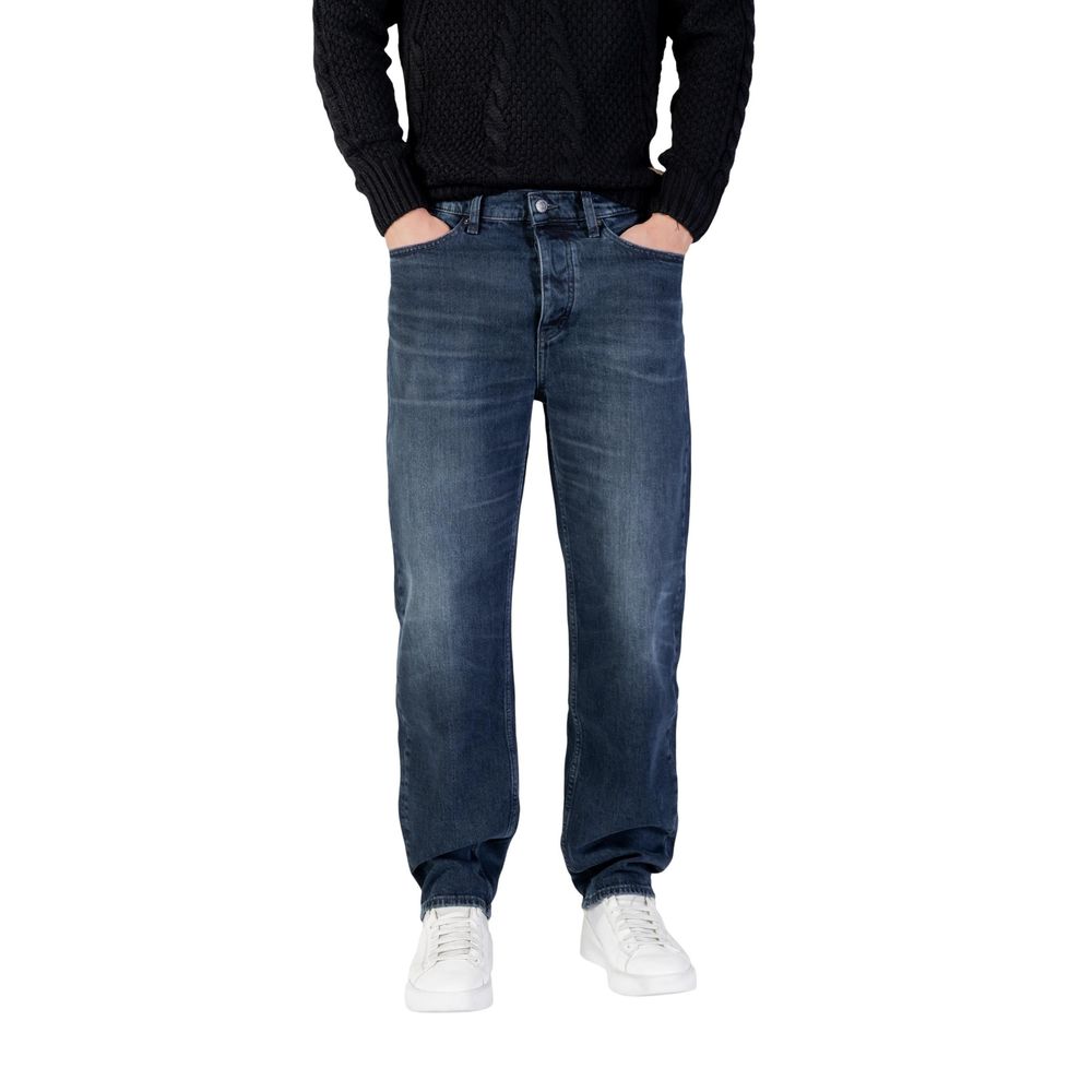 Tommy Hilfiger Jeans Blue Recycled Cotton Relaxed Fit Jeans | Regal Royce