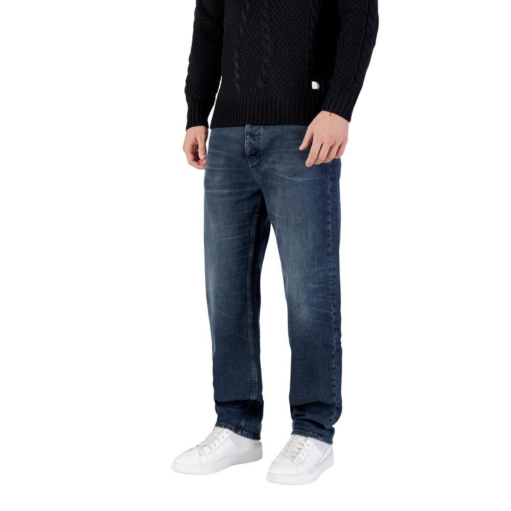 Tommy Hilfiger Jeans Blue Recycled Cotton Relaxed Fit Jeans | Regal Royce