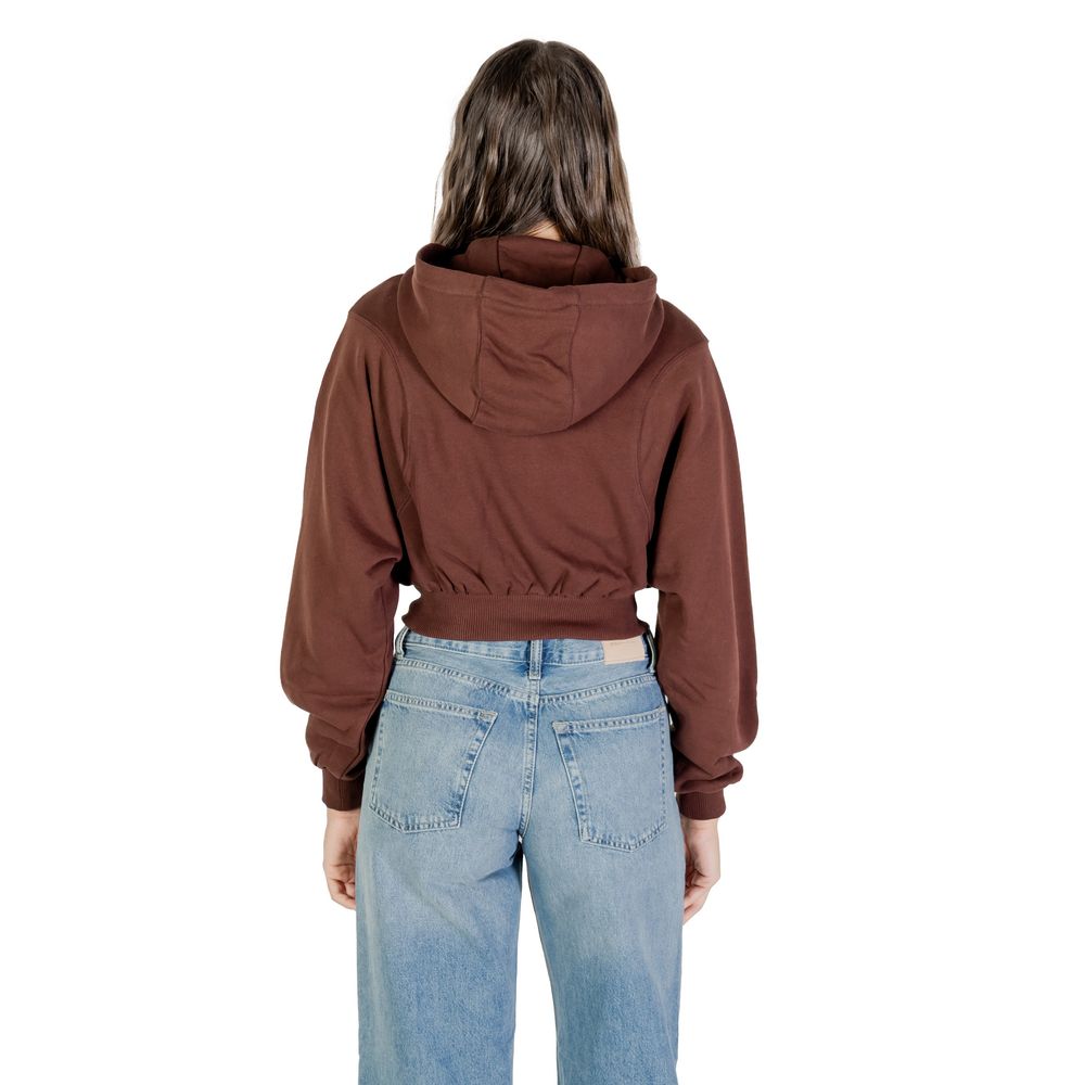 Tommy Hilfiger Jeans Brown Recycled Cotton Hoodie | Regal Royce