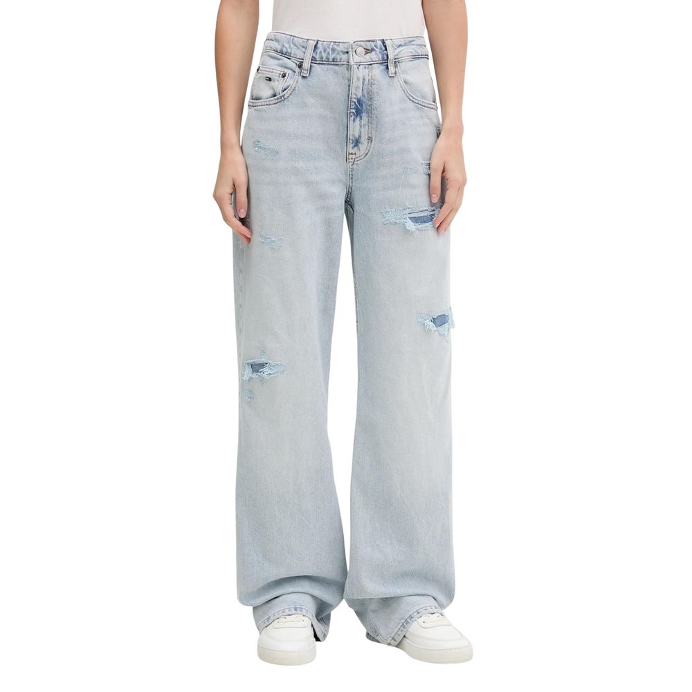 Tommy Hilfiger Jeans Light Blue Recycled Cotton Mom Jeans | Regal Royce