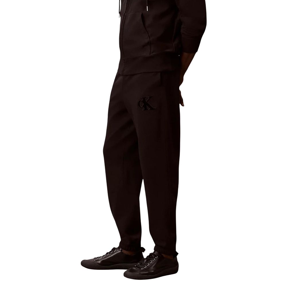 Calvin Klein Jeans Black Cotton Joggers (Workout Pants) | Regal Royce