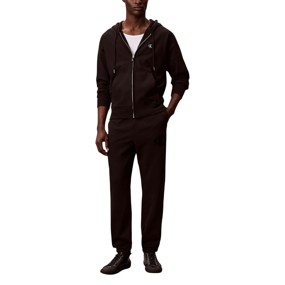 Calvin Klein Jeans Black Cotton Joggers (Workout Pants) | Regal Royce