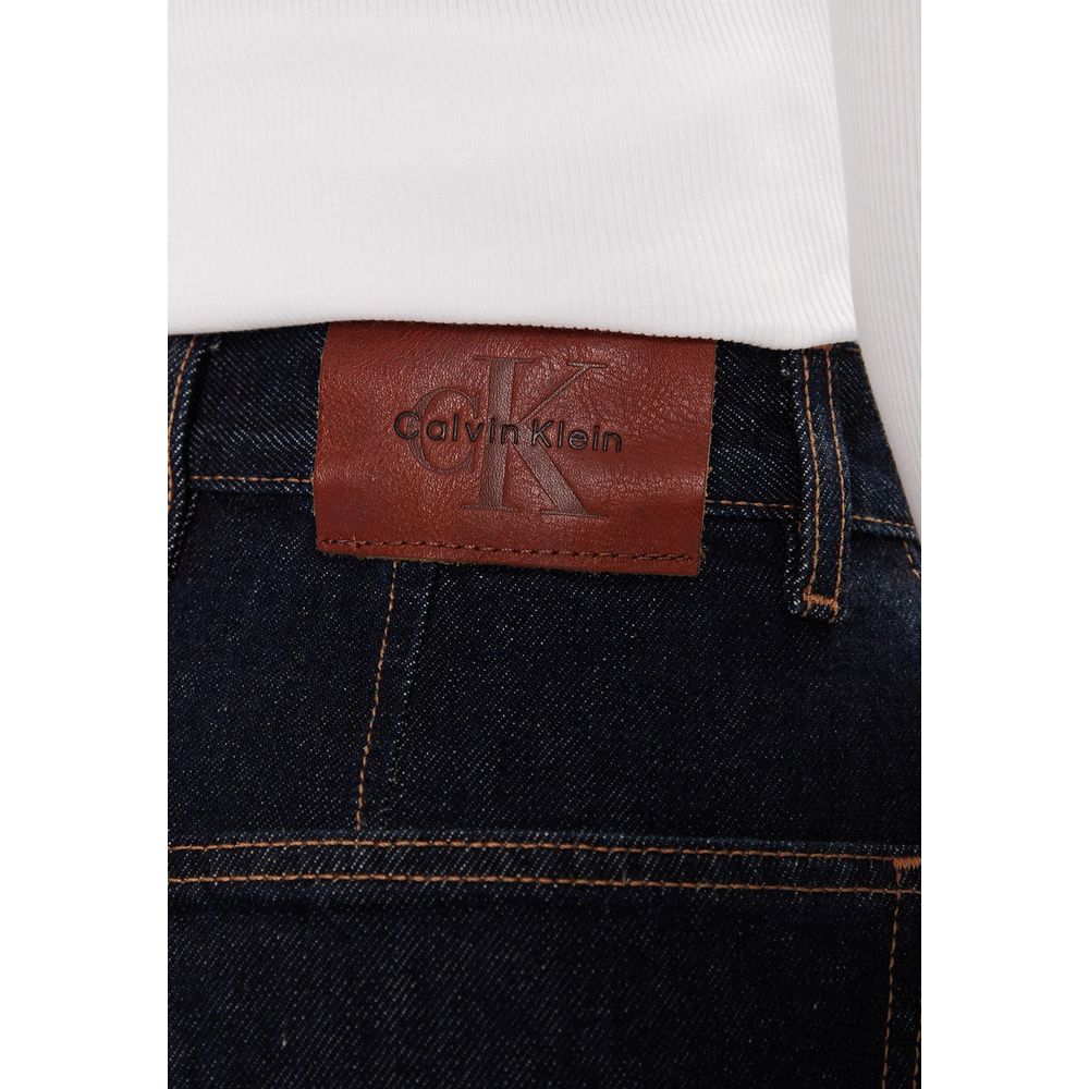Calvin Klein Jeans Blue Cotton Mom Jeans | Regal Royce