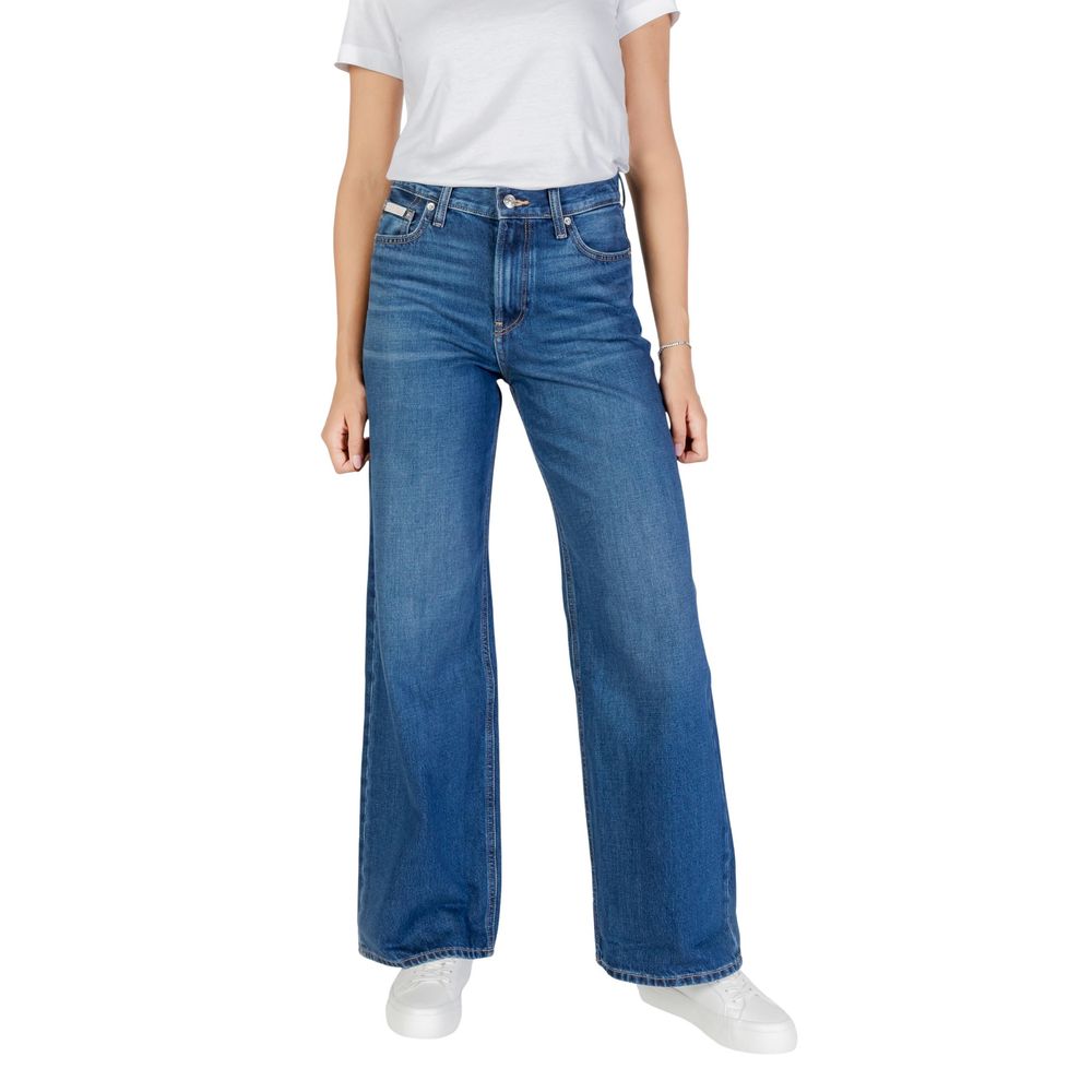 Calvin Klein Jeans Blue Cotton Boyfriend Jeans | Regal Royce