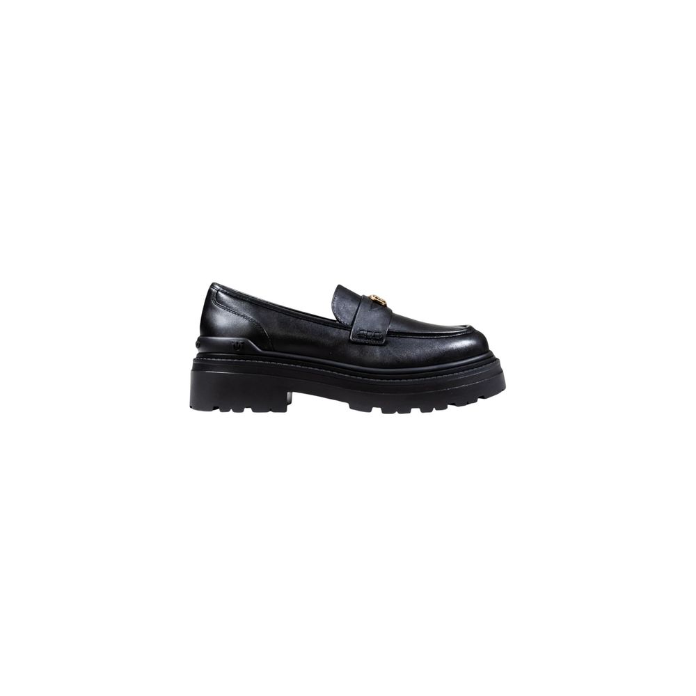 PINKO Black Leather Platform Pumps | Regal Royce