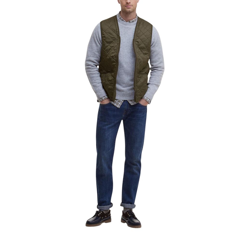 Barbour Green Polyamide Sleveless Jacket | Regal Royce