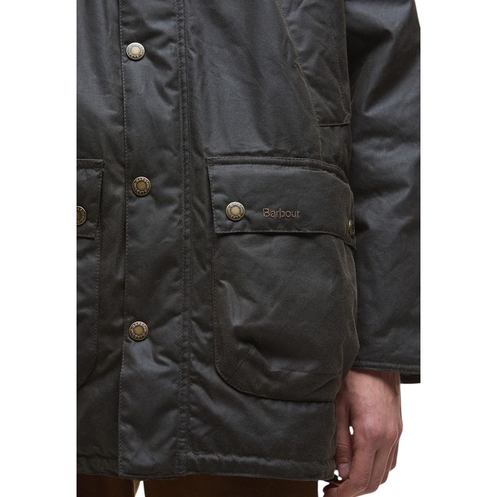 Barbour Green Cotton Parka | Regal Royce