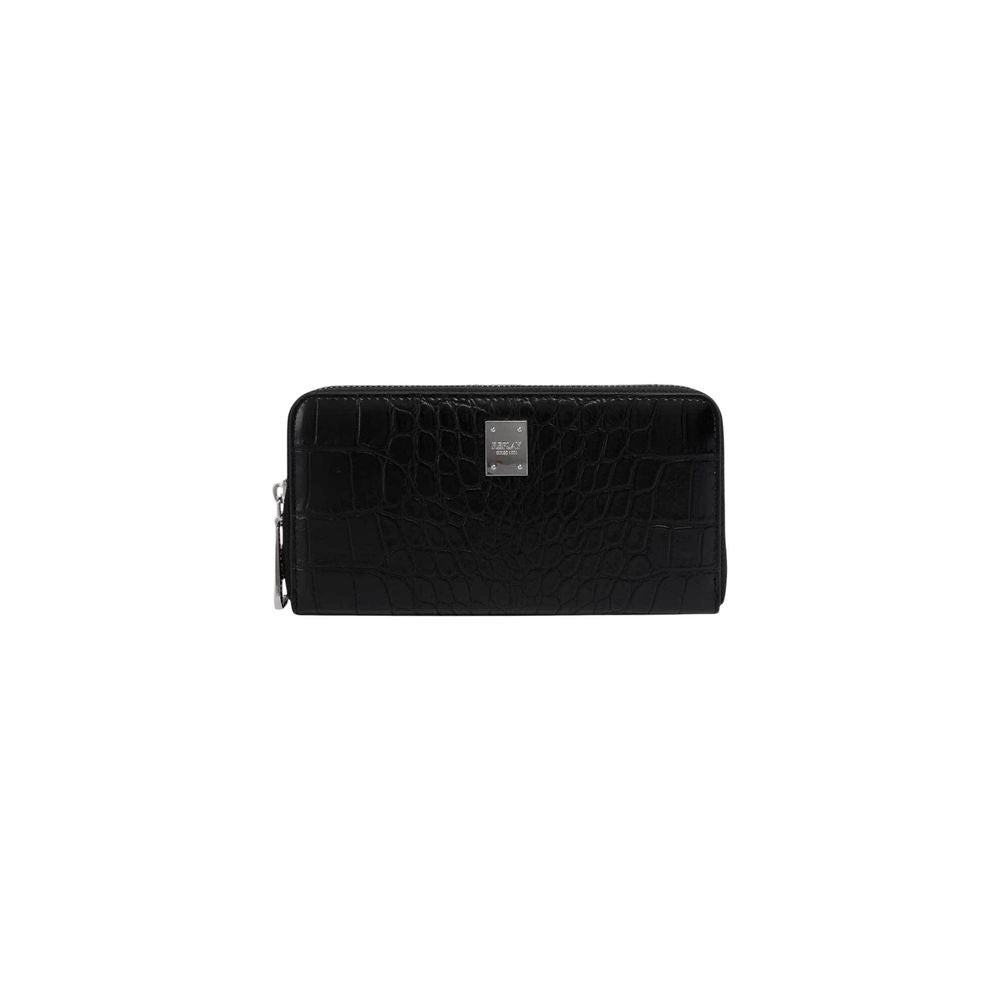 Replay Black Polyester Wallet | Regal Royce