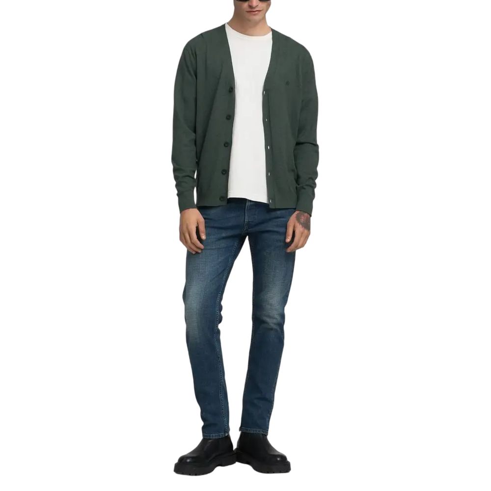 Replay Blue Cotton Relaxed Fit Jeans | Regal Royce