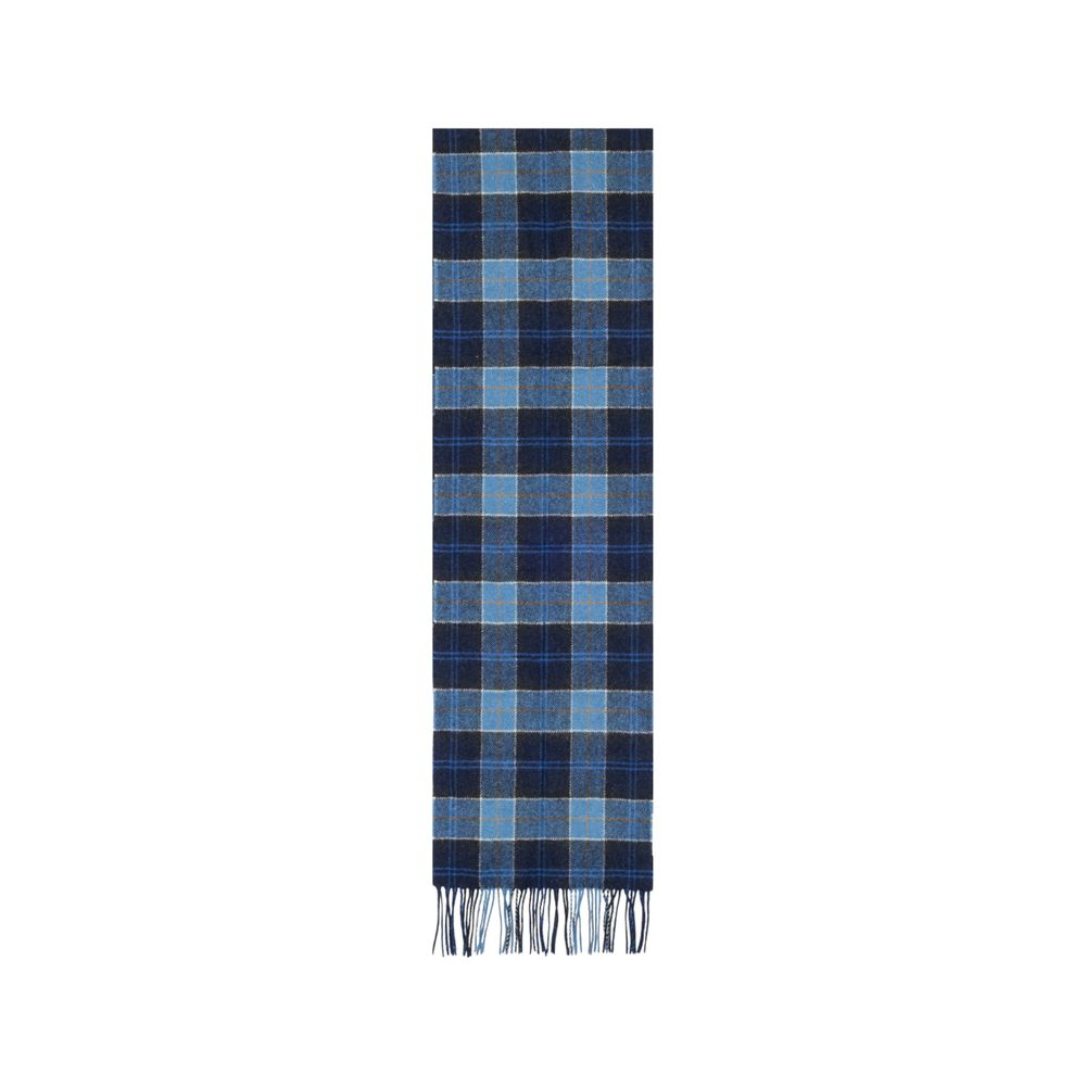Barbour Blue Wool Scarf | Regal Royce