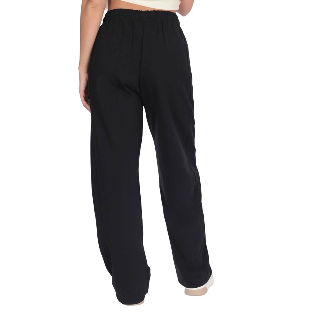 County of Milan Black Cotton Joggers (Workout Pants) | Regal Royce
