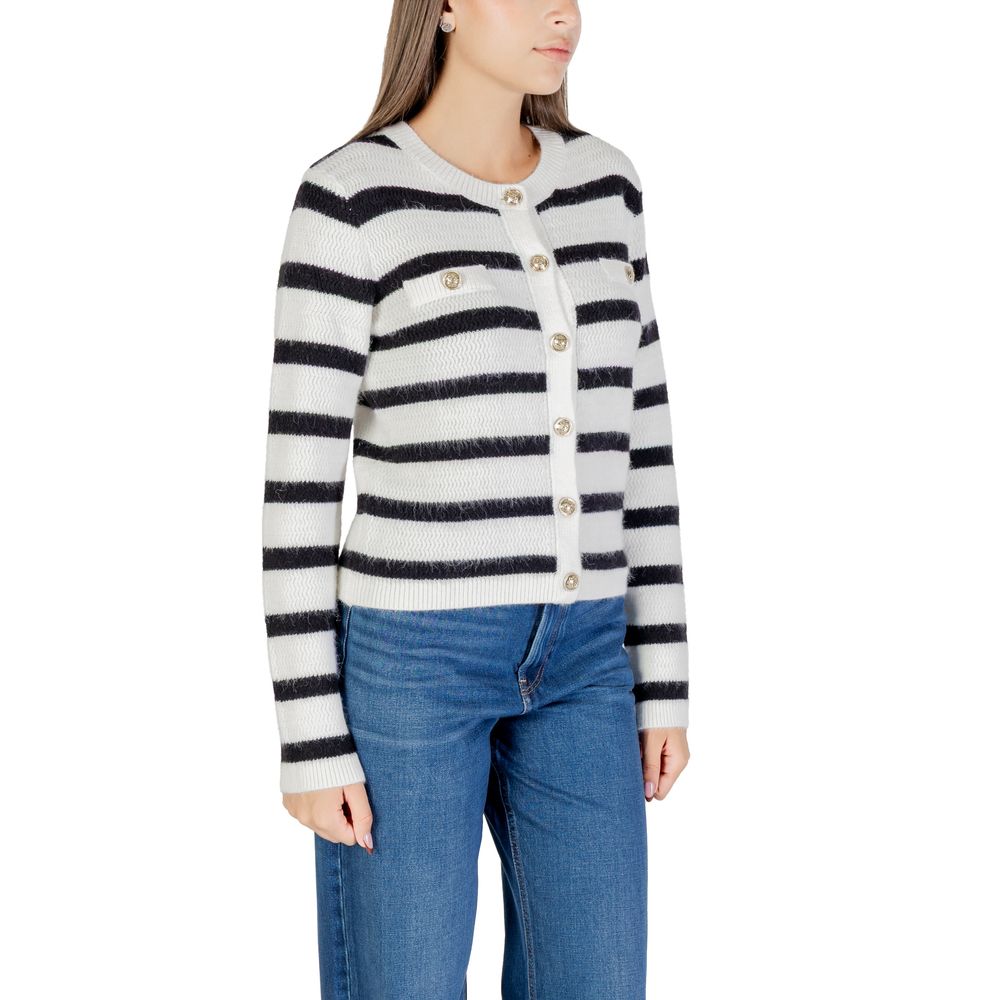 Morgan De Toi White Marabou Cardigan | Regal Royce