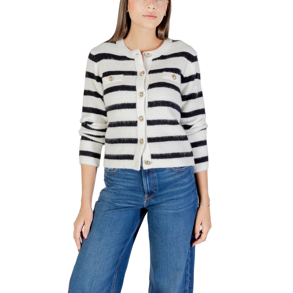 Morgan De Toi White Marabou Cardigan | Regal Royce