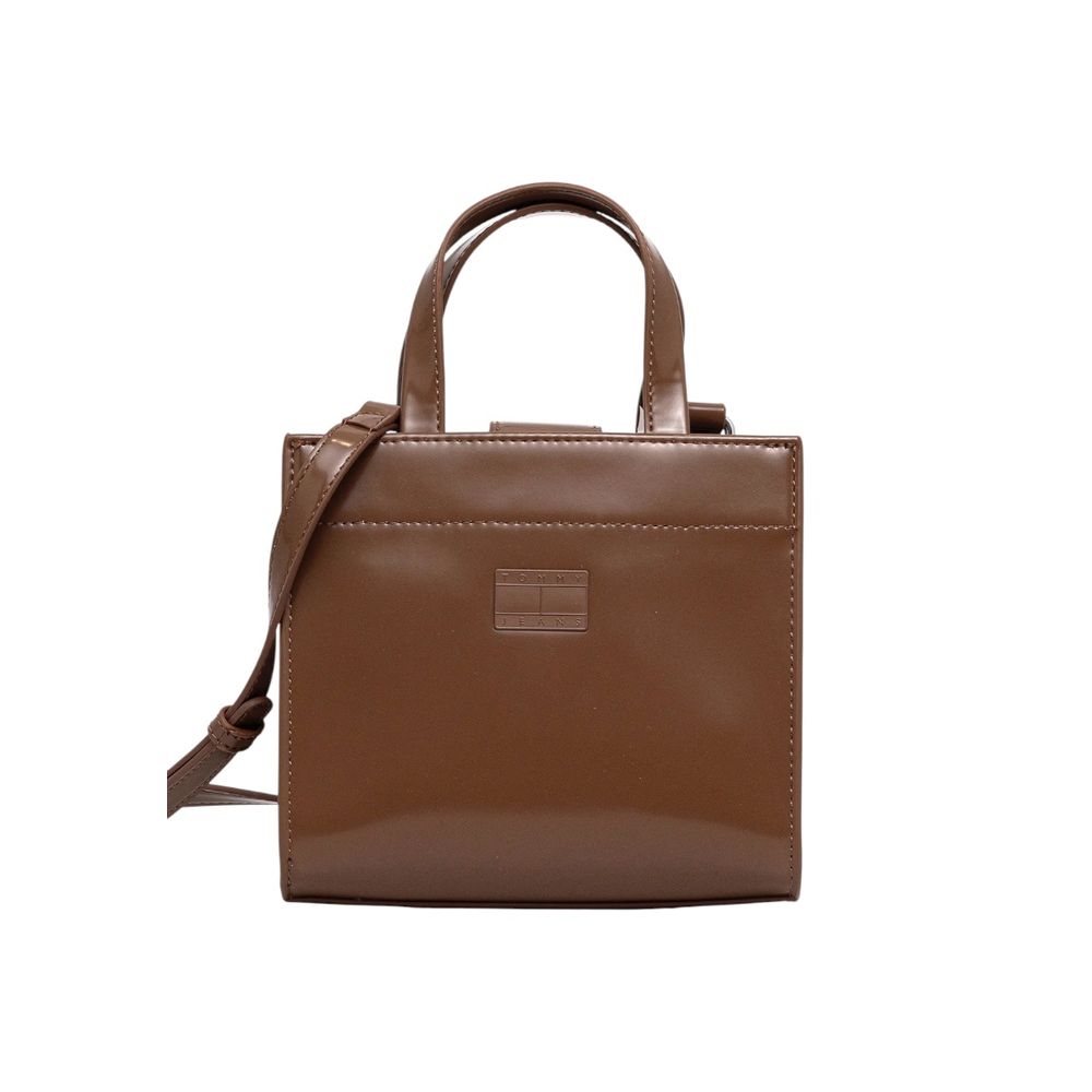 Tommy Hilfiger Jeans Beige Polyethylene Handbag | Regal Royce
