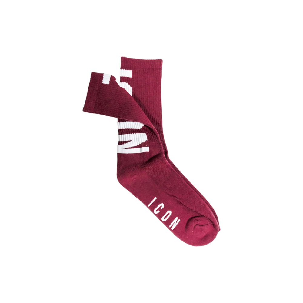 Icon Bordeaux Cotton Socks | Regal Royce