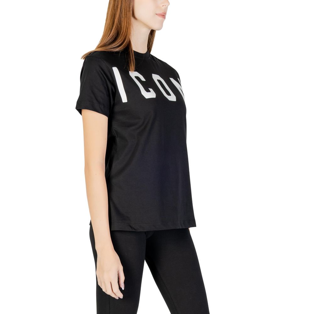 Icon Black Cotton T-Shirt | Regal Royce