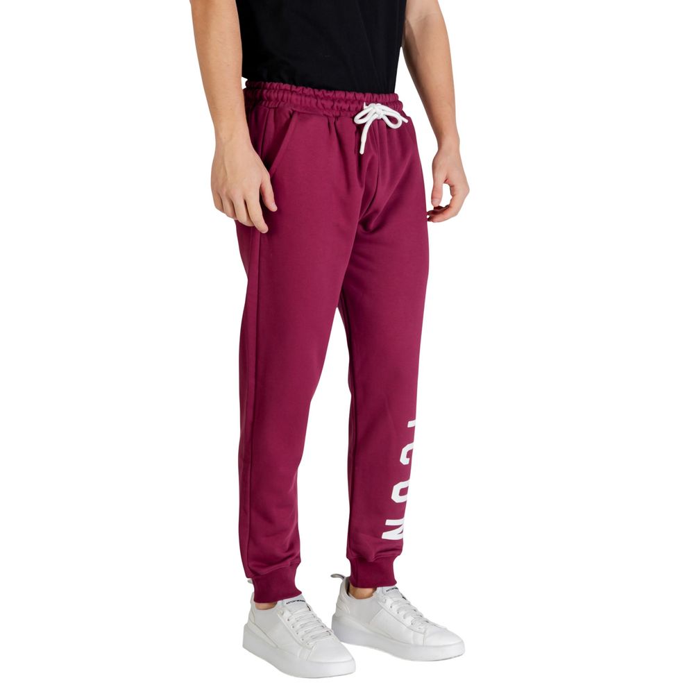 Icon Bordeaux Cotton Joggers (Workout Pants) | Regal Royce