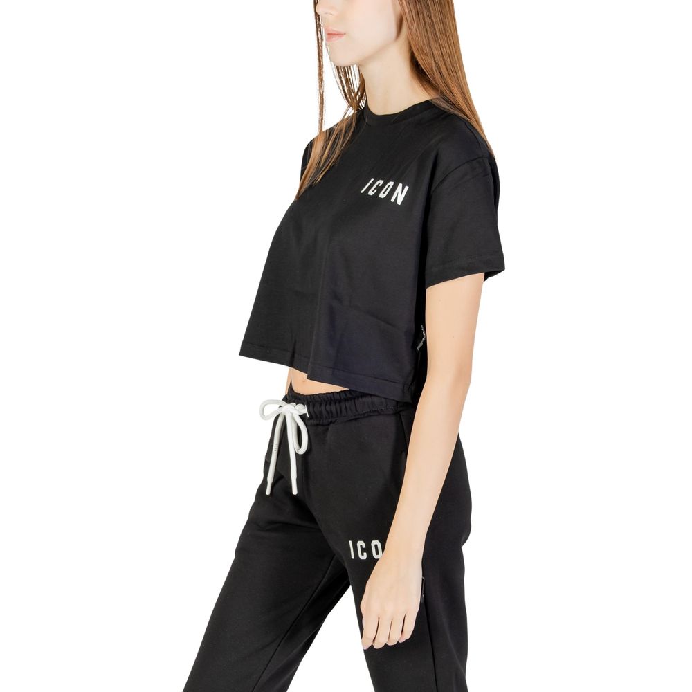 Icon Black Cotton T-Shirt | Regal Royce