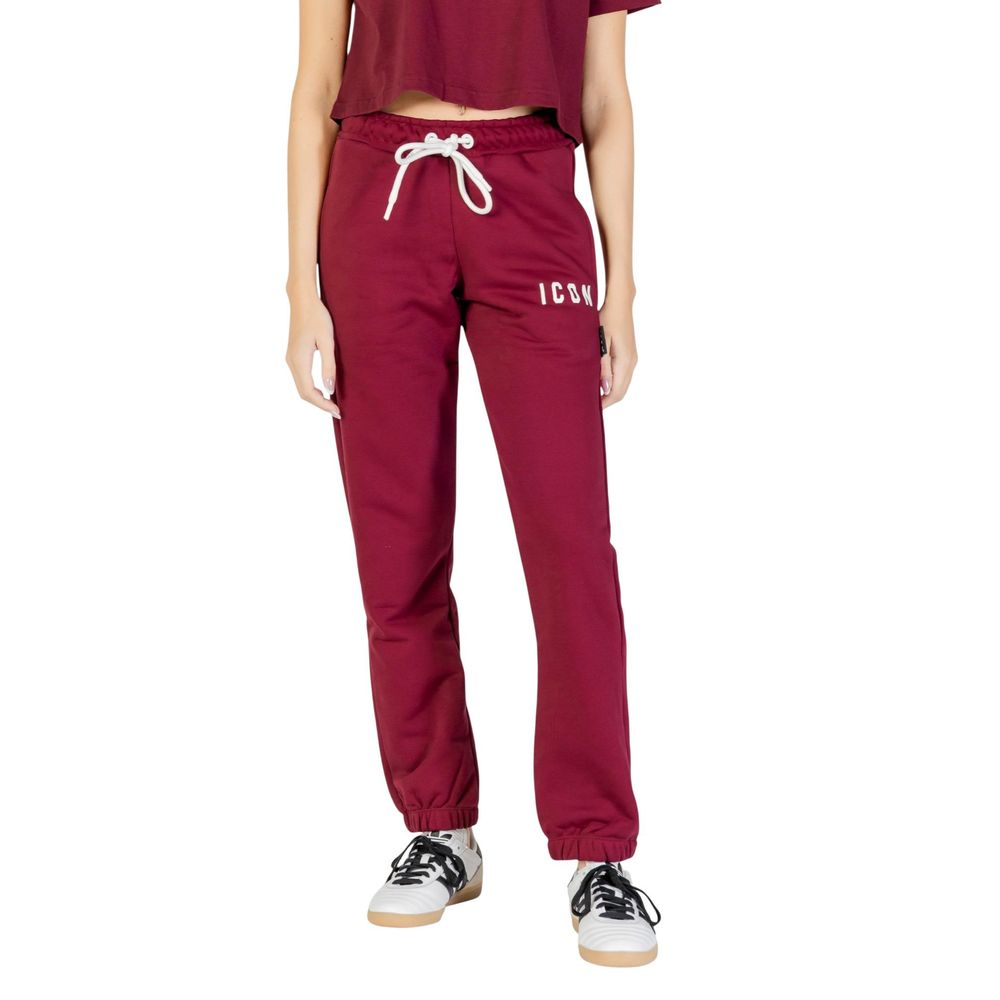 Icon Bordeaux Cotton Joggers (Workout Pants) | Regal Royce